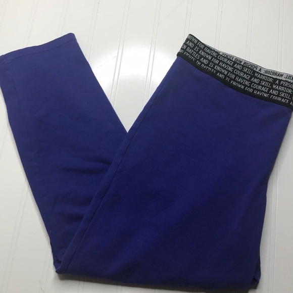 Warrior By Danika Patrick Purple 3/4 Leggings - Picture 6 of 6